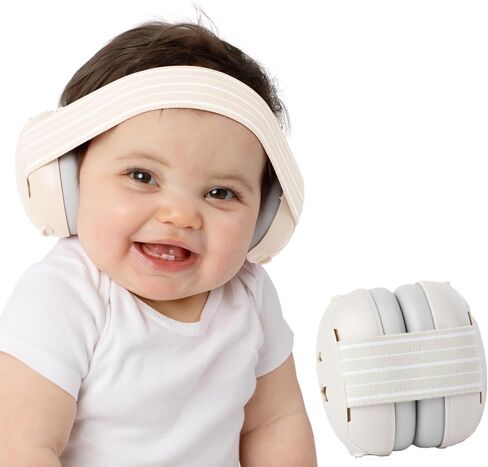 Baby Noise Cancelling Headphones - Baby Ear Muffs Noise Protection | Infant Ear Protection For Toddlers 0-36 Months in Saudi Arabia