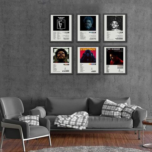 HENCT Poster Signed Limited Posters Music Album Cover Posters Print Set of 6 Room Aesthetic Canvas Wall Art for Girl and Boy Teens Dorm Decor 8x10 inch Unframed in Saudi Arabia