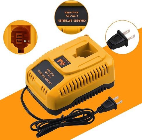 2 حزمة بطارية 4500 مللي أمبير Ni-Mh 18 فولت DC9096 وشاحن DC9310 متوافق مع بطارية ديوالت 18 فولت XRP DC9096 DC9099 DW9098 DW9099 DW9095 DW9096 DE9039 أدوات كهربائية لاسلكية in Saudi Arabia