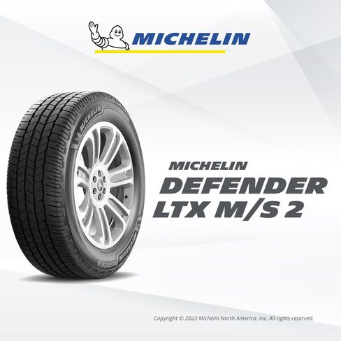إطار سيارة MICHELIN Defender LTX M/S2 لجميع المواسم، والشاحنات الخفيفة، وسيارات الدفع الرباعي والكروس أوفر - 305/50R20/XL 120H in Saudi Arabia
