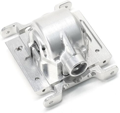 TREAL Aluminum 7075 Center Differential w/Cover Gear Box Housing for Losi 1/18 Mini LMT(Black) in Saudi Arabia