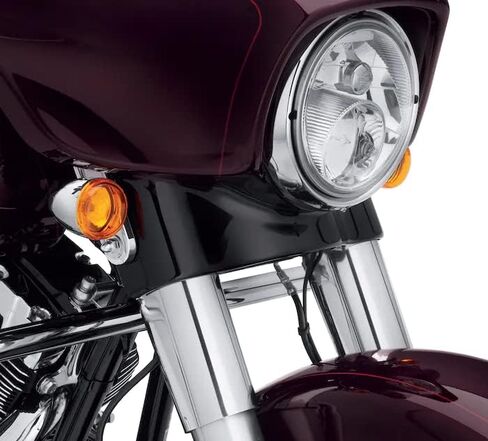 تنورة WOWTK الخارجية الانسيابية، زخرفة سفلية بجناح الخفاش تناسب موديلات Harley Electra Glide وStreet Glide وUltra Limited FLHXSE FLHTKSE FLHT FLH FLHX FLHXS FLHTK موديلات 2014-2024، أسود لامع in Saudi Arabia