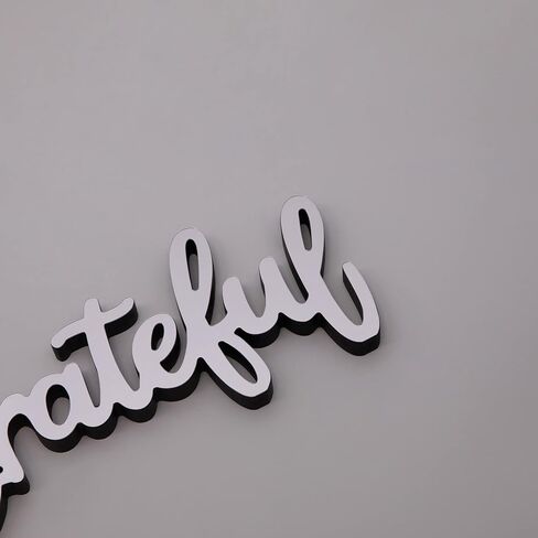 COLLECTIVE HOME - Mirrored Letters Sign, Decorative Acrylic Blocks, Freestanding Wood Tabletop Signs, Hanging Wall Decor, Decorative Word Signs (Home) in Saudi Arabia