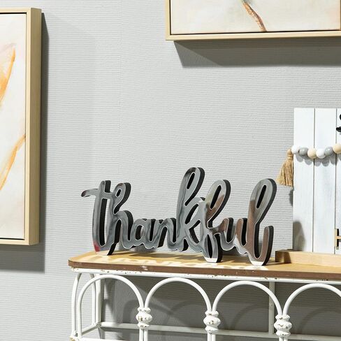 COLLECTIVE HOME - Mirrored Letters Sign, Decorative Acrylic Blocks, Freestanding Wood Tabletop Signs, Hanging Wall Decor, Decorative Word Signs (Home) in Saudi Arabia