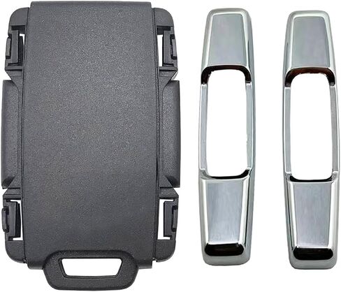 Replacement Key Fob Cover Case fit for 2014-2021 Chevy Silverado Colorado GMC Canyon SLT Sierra Keyless Entry Remote Control Key Fob Shell M3N-32337100 (4 Button) in Saudi Arabia