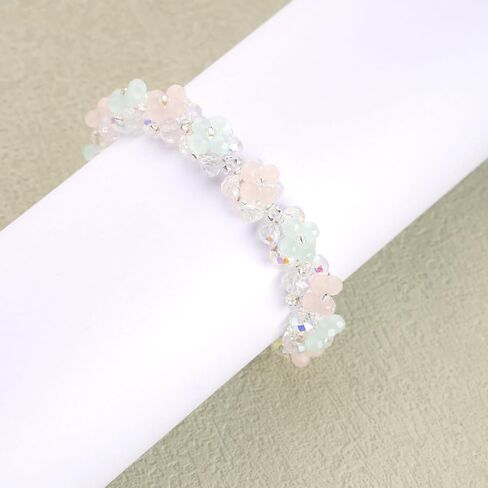 "Enchanting Forest Series Bracelet - Lavender Hand Chain with Tender Purple Flowers, Essential for Summer Girls, Perfect for Graduation Season, Back to School, Shining Like Stars, Bursting with Vibrant Colors" in Saudi Arabia