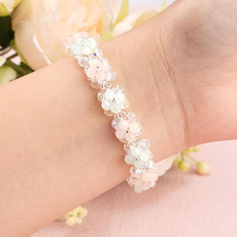 "Enchanting Forest Series Bracelet - Lavender Hand Chain with Tender Purple Flowers, Essential for Summer Girls, Perfect for Graduation Season, Back to School, Shining Like Stars, Bursting with Vibrant Colors" in Saudi Arabia