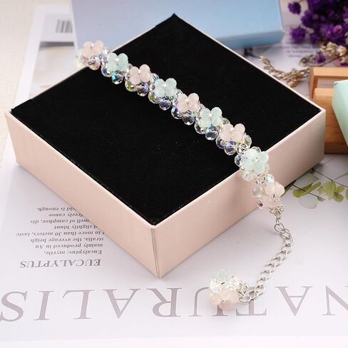 "Enchanting Forest Series Bracelet - Lavender Hand Chain with Tender Purple Flowers, Essential for Summer Girls, Perfect for Graduation Season, Back to School, Shining Like Stars, Bursting with Vibrant Colors" in Saudi Arabia