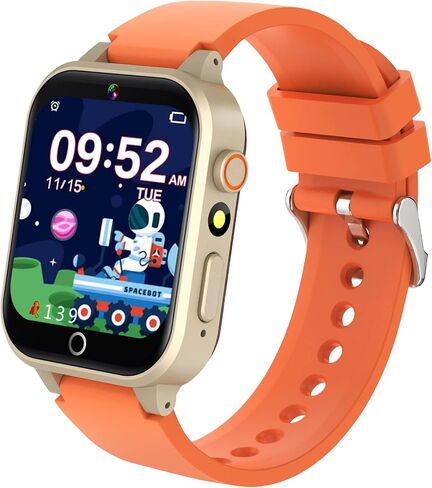 Smart Watch for Kids, Toys Game Watch for Age 4-12 Kids, Toddler Watch with Alarm Clock Music Video Player Camera Pedometer, Boys Girls Birthday Gift for 4-12 Year Old in Saudi Arabia