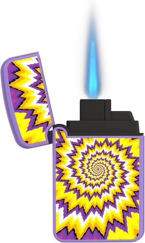 3 Pack Cool Torch Lighters - Refillable Butane Lighter, Windproof Jet Flame, Rubberized Matte Finish, No Flint for Men & Women Plus, Chill Bites, 3-Count (Without Gas) in Saudi Arabia