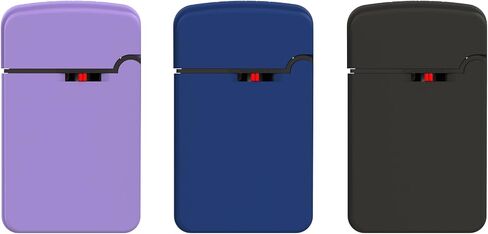 3 Pack Cool Torch Lighters - Refillable Butane Lighter, Windproof Jet Flame, Rubberized Matte Finish, No Flint for Men & Women Plus, Chill Bites, 3-Count (Without Gas) in Saudi Arabia