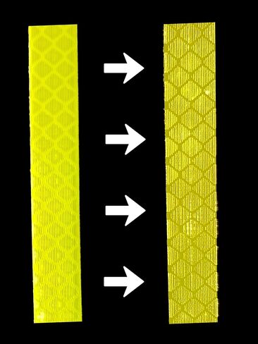 Diamond Grade reflective tape outdoor high visibility strips safety waterproof conspicuity strong adhesive vehicle trailer boats signs car trucks bikes (Blue, 0.2inch/5mm x 16.4feet/5m) in Saudi Arabia