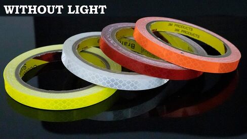 Diamond Grade reflective tape outdoor high visibility strips safety waterproof conspicuity strong adhesive vehicle trailer boats signs car trucks bikes (Blue, 0.2inch/5mm x 16.4feet/5m) in Saudi Arabia