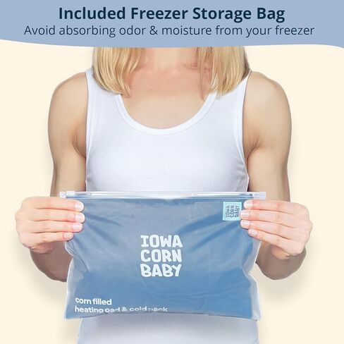 وسادة تسخين قابلة للاستخدام في الميكروويف - وسادة تسخين رطبة في الميكروويف للتشنجات أو الظهر أو الرقبة أو آلام الكتف، ضغط ساخن أو بارد، لاسلكي 10 بوصة × 7 بوصة 2.25 رطل in Kuwait