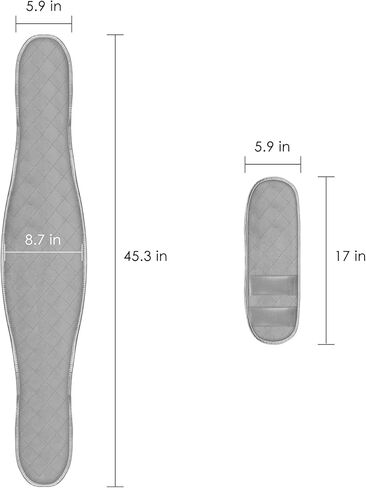 Comfier Heating Pad with Massager, Back Massager with 2 Heat Levels & 3 Massage Modes, Heated Massage Belt for Abdominal, Lumbar, Fit for Women, Men,Back Brace for Pain Relief,FSA or HSA Eligible in Kuwait