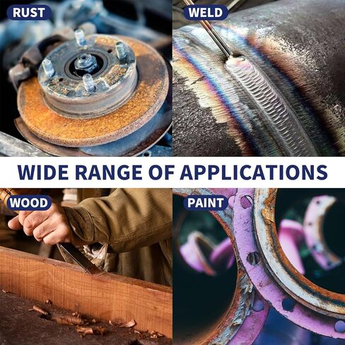 أحزمة صنفرة من أكسيد الزركونيوم مقاس 3/8 × 13 بوصة، 60/80/120 أحزمة مبرد كاشطة متنوعة لصنفرة حزام الهواء، 30 عبوة in Kuwait