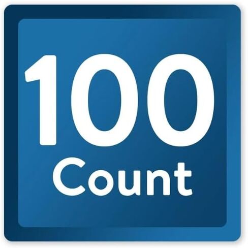 ReliOn Premier Blood Glucose Test Strips 100Ct Accurate Blood Sugar Monitoring - Diabetes Care Bundle with Exclusive "ResMask Sticker"- (2 Items) in Saudi Arabia