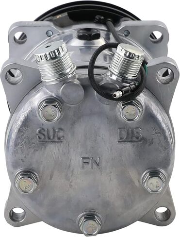 Universal A/C Compressor with 2PK Clutch SD 508 Style 5H14 R134A V Belt 12V in Kuwait