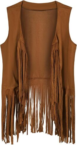 Cowgirl Outfits for Women Cow Girls Outfits Costume Cowboy Vest Western Cowboy Hat Bandana Cowboy Outfits for Women (Z3761, M) in Kuwait