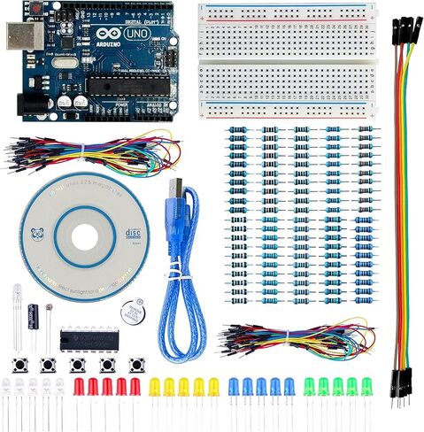 UNO Project Starter Kit with Tutorial UNO R3 Board and Components Compatible with Arduino IDE in Saudi Arabia