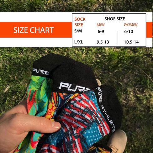 Running Socks Women and Men - Anti-Blister Ankle Athletic Sock, Colorful Fun in Saudi Arabia