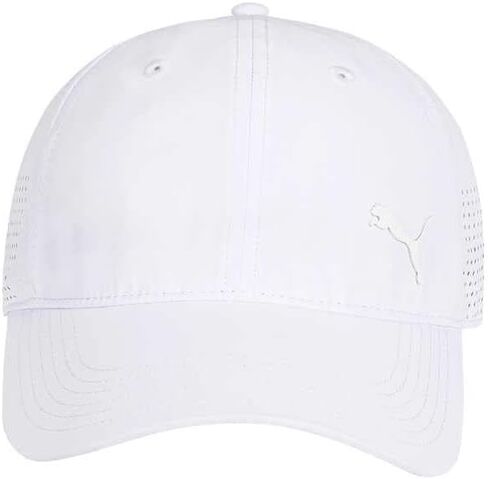 PUMA Unisex Adjustable Baseball Cap White in Saudi Arabia
