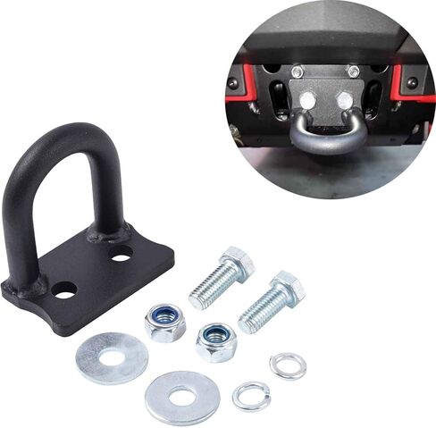 BBBOX لـ RZR خطاف سحب أمامي حلقة سحب 900S 1000S 1000XP عام أحمر (أسود) in Kuwait