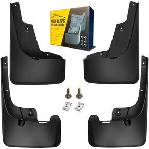 Mud Flaps Fit for 2010-2023 Toyo-ta 4Runner (Without Ground Effects), Dedicated Mudguard for Four Seasons Universal Protection, Front and Rear