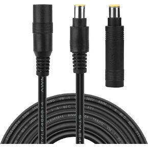 8mm Extension Cable - iGreely 10Ft 3M DC 8mm Cord Compatible with Jackery Goal Zero for Solar Generator Portable Power Station and Solar Panel 14AWG