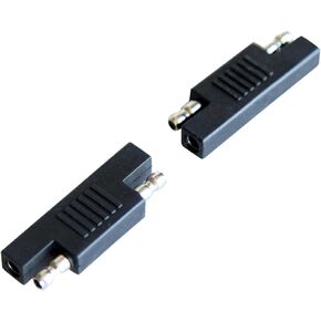 KATBO SAE Connector SAE to SAE Quick Connect and Disconnect Polarity Reverse Cable Plug Adapter for Solar Panel Battery Power Charger (6 PCS)