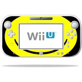 MightySkins Skin Compatible with Nintendo Wii U Gamepad Controller wrap Sticker Skins Smiley Face