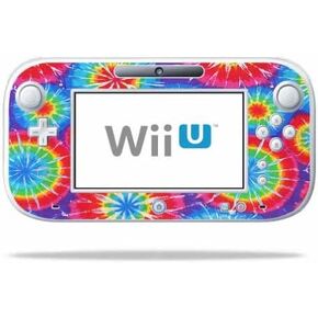 MightySkins Skin Compatible with Nintendo Wii U Gamepad Controller wrap Sticker Skins Tie Dye 1