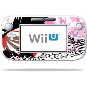MightySkins Skin Compatible with Nintendo Wii U Gamepad Controller wrap Sticker Skins Skull Hawk