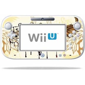 MightySkins Skin Compatible with Nintendo Wii U Gamepad Controller wrap Sticker Skins Stabbing Heart