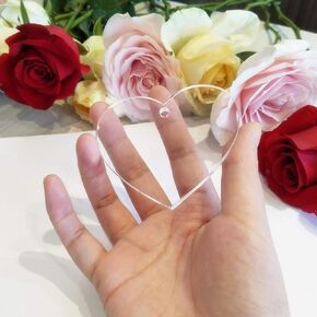 10 Count Clear Blank Acrylic Hearts,Blank Clear Acrylic Keychain, Plexiglass Laser Cut Hearts (2.5")