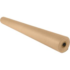 Vanhench 36"x 2520" (210') Brown Kraft Paper Roll, Craft Paper, Wrapping Paper for Bulletin Board Paper Roll Art Craft Bouquet Flower Table Covering Poster Packing Shipping Moving Supplies 70GSM 55LB