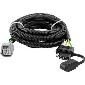 Oyviny Custom 4 Way Trailer Wiring Harness for 2020-2024 Toyota Highlander with Factory Tow Package Required, 4 FT Highlander Trailer Light Wire Adapter W/ 18 AWG Pure Copper Wire Dust Cover