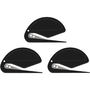 3 Pack Letter Opener Envelope Slitter – Envelope Opener with Safety Concealed Sharp Blade Neatly Opened Without Damage.Mail Opener for Women Men,Office Worker,Graduate Students,Home,Office,Postal