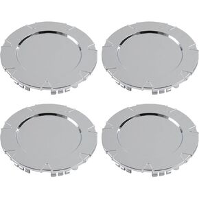 Set of 4 New Chromed Wheel Hub Center Caps 18 inch Snap Replacement for 2007-2013 Cadillac Escalade EXT ESV