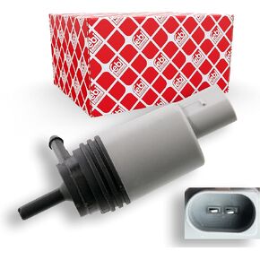 febi bilstein 26495 Washer Pump for windscreen- and headlight-washer system, pack of one
