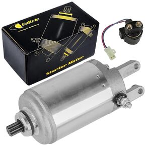 Caltric Starter and Relay Solenoid Compatible with Honda TRX250 Fourtrax TRX 250 1985 1986