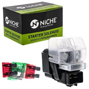 NICHE Starter Solenoid Relay Switch for Suzuki 31800-26E00 GSXR750 GSXR600 DR650SE Arctic Cat 3530-001 400 500 Automatic