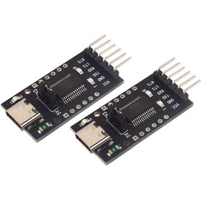 whiteeeen 2pcs FT232RL Type C Breakout Board 3.3V or 5V Output Black in Saudi Arabia