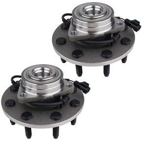 PAROD 515089 Pair of 2 Front RWD Wheel Bearing & Hub Assembly Compatible with 2003-2005 Dodge Ram 2500 3500 w/ABS
