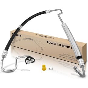 A-Premium Power Steering Pressure Hose Line Assembly Compatible with Ford Focus SE LX 2000 2001 2002 2003 L4 2.0L