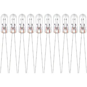 cciyu 100 Pack Amber For Mini Bulbs Lamps Replacement fit for GM Speedometer Cluster Backlight Lighting 12V-14V 95mA