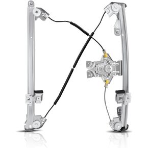A-Premium Manual Power Window Regulator Compatible with Ford F-150 2005-2008 Front Right Passenger Side