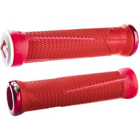 Odi Aaron Gwin AG-1 Lock-On Mountain Bike Bonus Pack F Grips, Red in Saudi Arabia