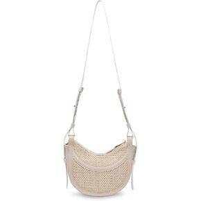 Dolce Vita Lisa Knit Half Moon Crossbody, Sand