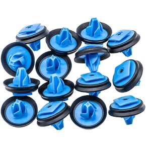 Rexka 15pcs Exterior Trim Fender Flare Wheel Opening Molding Clip 5SR17JXWAA Compatible with Jeep Renegade Fiat 500 2015-2022